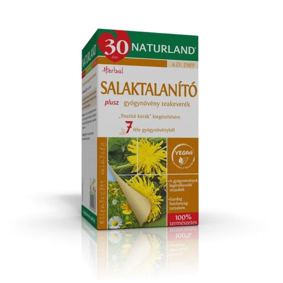 Naturland Salaktalanító plusz teakev. 20x1,75g 35g