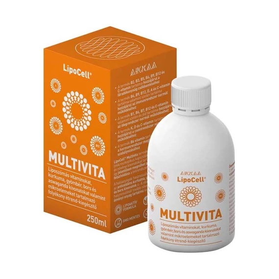 LipoCell Multivita folyékony étrendkieg. 250ml