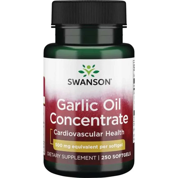 Swanson Fokhagymaolaj koncentrátum lágyzselatin kapszula 250x