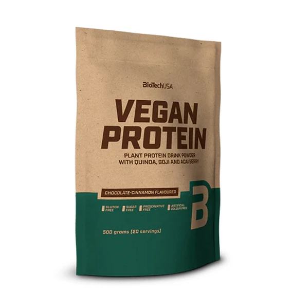 Biotech Usa vegan protein csokoládé-fahéj 500g