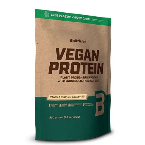 Biotech Usa vegan protein vaniliás sütemény 500g