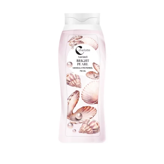 Charlotte tusfürdő Bright Pearl mandula proteinnel 750ml