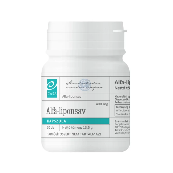 Casa Alfa-liponsav kapszula 30x