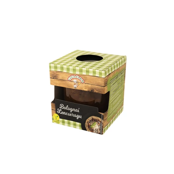 Vega-Farm vegán Bolognai lencseragu 350g