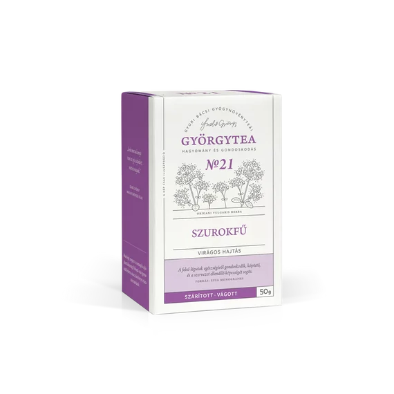 GyörgyTea 21 Szurokfű virágos hajtás 50g