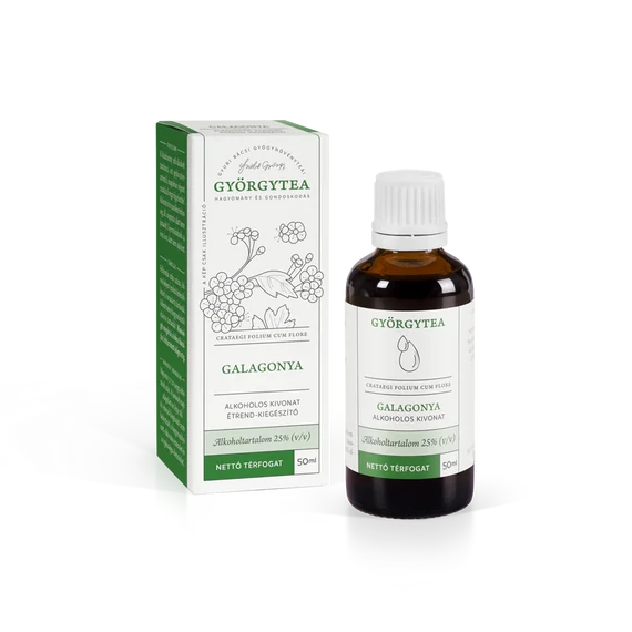 GyörgyTea Galagonya alkoholos kivonat 50ml