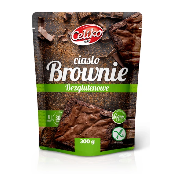 Celiko gluténmentes brownie keverék 300g