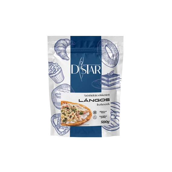 D-Star szénhidrátcsökkentett lángos lisztkeverék 500g