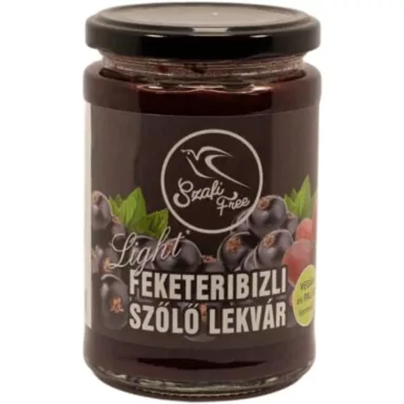 Szafi feketeribizli szőlő lekvár 350g