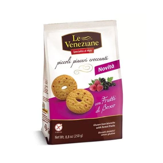 La veneziane gluténmentes gyümölcsös keksz 250g