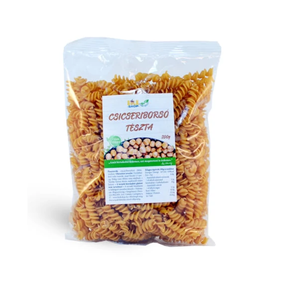 Bulkshop Csicseriborsó tészta orsó 200g