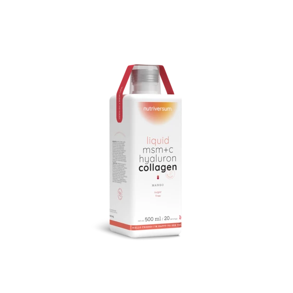Nutriversum Women MSM+C hialuron kollagén mangó 500ml
