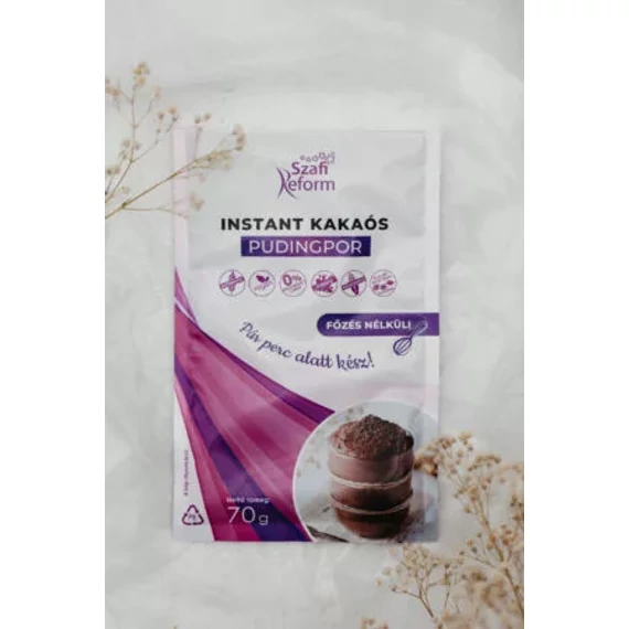 Szafi Reform instant kakaós pudingpor 70g