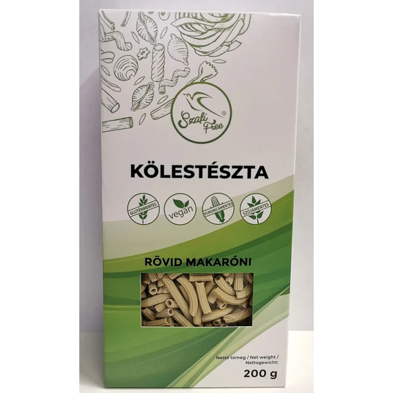 Szafi Free kölestészta rövid makaróni 200g