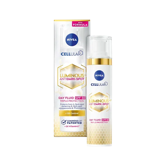 Nivea Cellular Luminous630 pigmentfoltok elleni nappali arckrém spf50 40ml