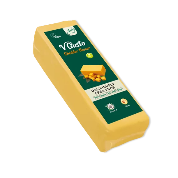 Gusto Vegán cheddar ízű tömb 2500g