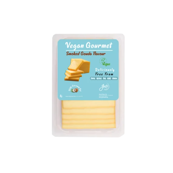 Gusto vegán füstölt gouda ízű szeletelt 140g