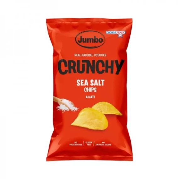 Jumbo crunchy chips classic sós gluténmentes 90g