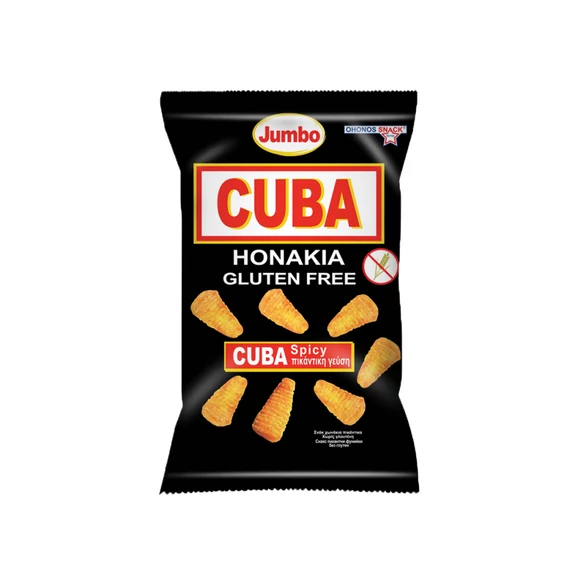 Jumbo kukorica snack cuba fűszerezésű kúpok gm. 100g