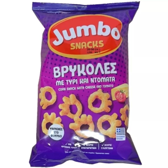 Jumbo kukorica snack paradicsomos és sajtos 85g