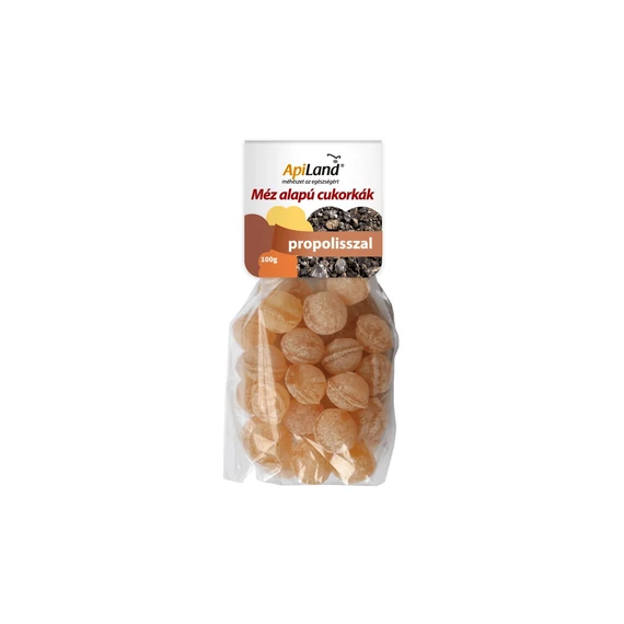 Apiland mézes és propoliszos cukorka 100g