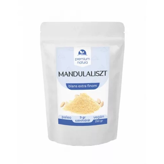 Premium Natura Blans mandulaliszt 250g