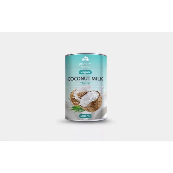 Premium Natura kókusztej 18% konzerv 400ml