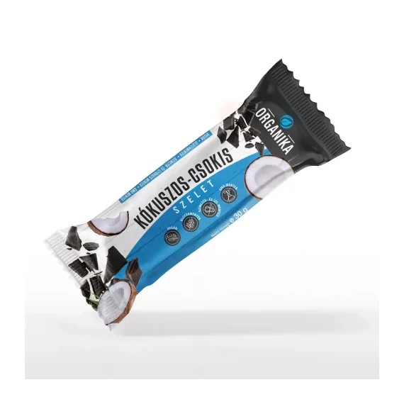 Organika kókuszos-csokis szelet 30g