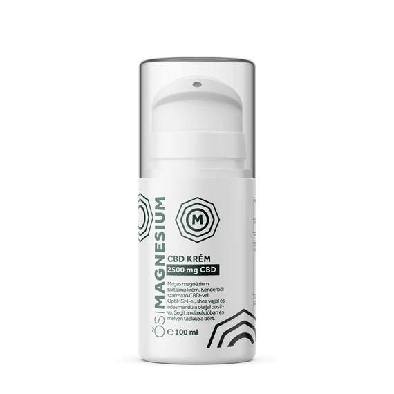 Ősi Magnézium CBD krém 2500mg CBD 100ml