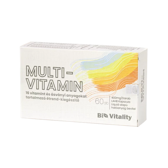 Bio Vitality multivitamin kapszula 60x