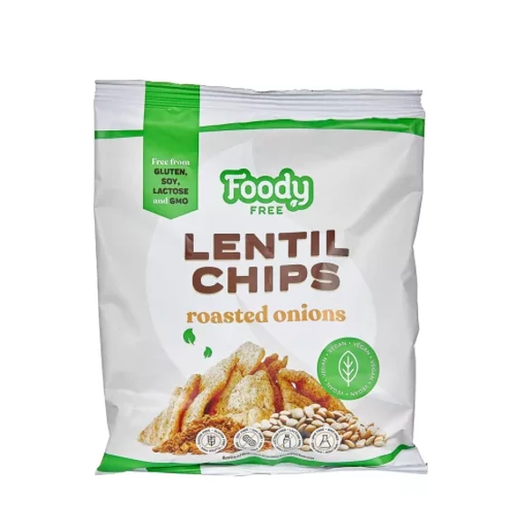 Foody Free gm. lencse chips sülthagymával 50g