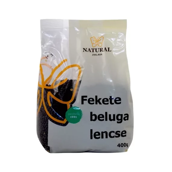 Natural beluga lencse fekete 400g