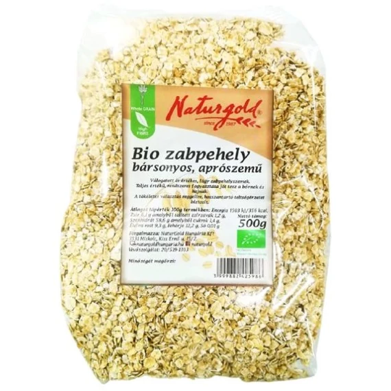 Naturgold Bio zabpehely aprószemű 500g