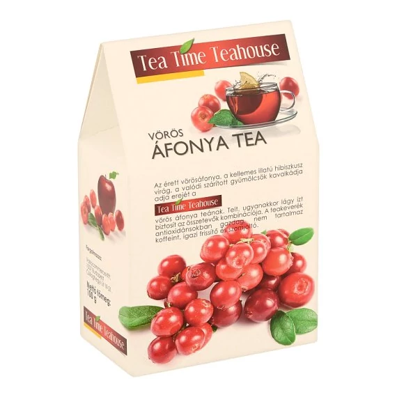 Tea Time Vörösáfonya tea 300g