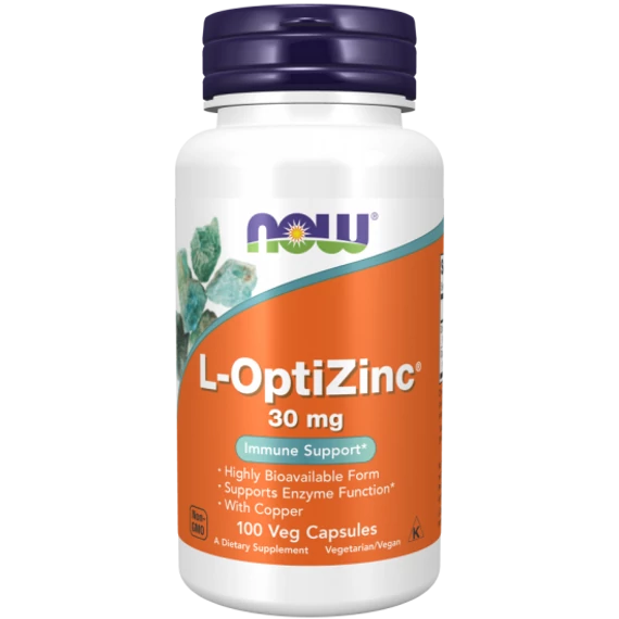 Now L-Optizinc 30mg 100x