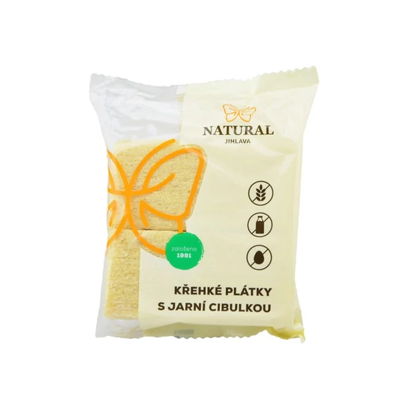 Natural gluténmentes extrudált kukoricaszeletek 75g