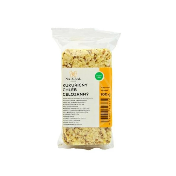 Natural puffasztott kukoricakenyér 100g