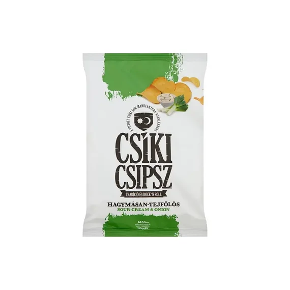 Csíki csipsz hagymásan-tejfölös 50g