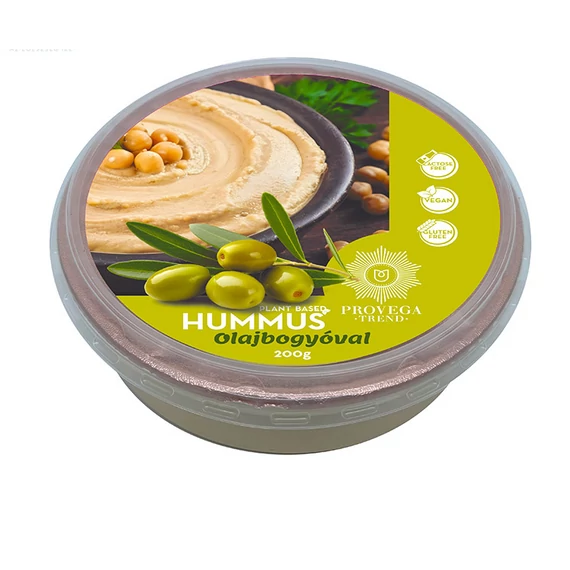 Provegatrend gluténmentes hummus olajbogyóval 200g