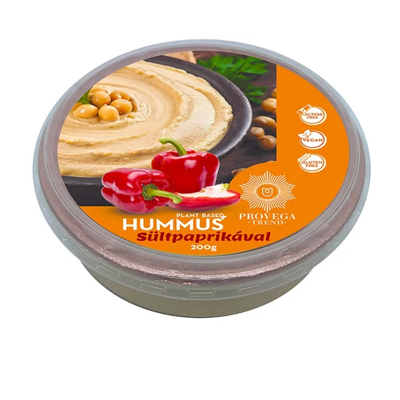 Provegatrend gluténmentes hummus sültpaprikával 200g