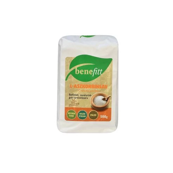 Benefitt L-aszkorbinsav c-vitamin 500g