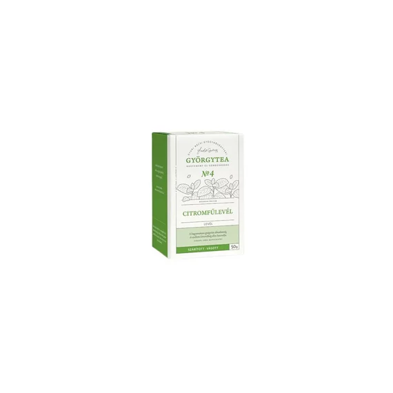 Györgytea 4 citromfűlevél tea Melissae folium 40g