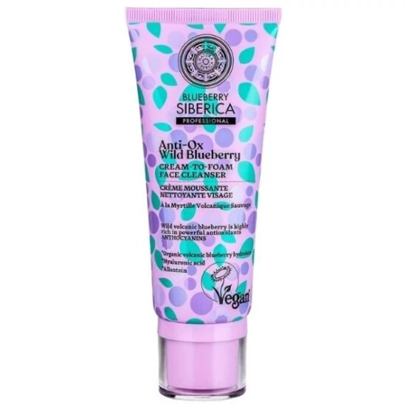 Natura Siberica anti-ox vad áfonya arctisztító krémhab 100ml