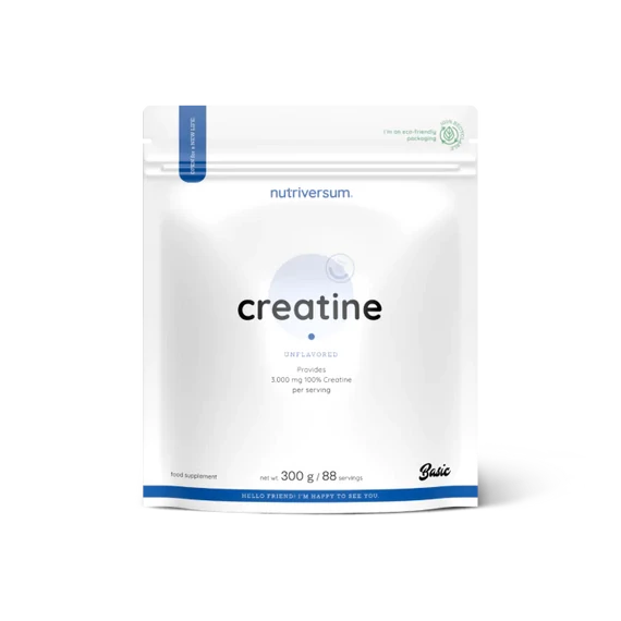 Nutriversum basic creatine unflavoured 500g