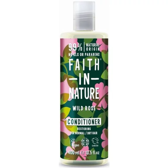 Faith in nature hajkondicináló vadrózsa 400ml
