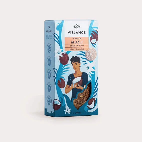 Viblance ropogós müzli Coco&choco 300g