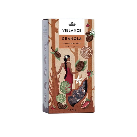 Viblance granola Csokoládé&kávé 275g