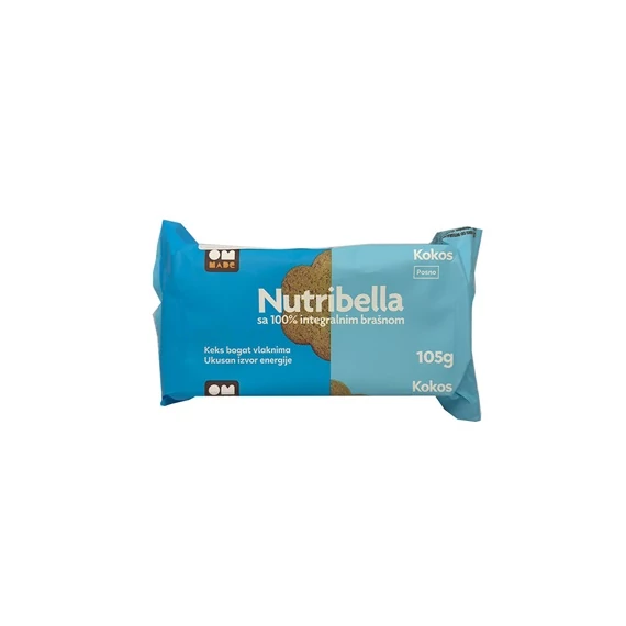 Nutribella kókuszos keksz 105g