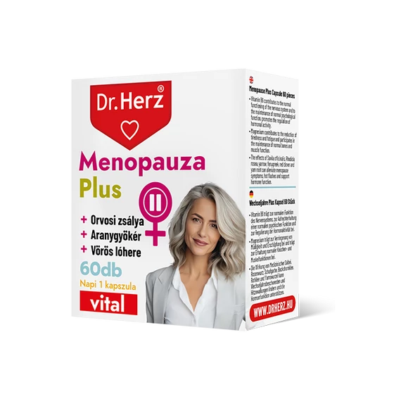 Dr Herz menopauza plus kapszula 60x