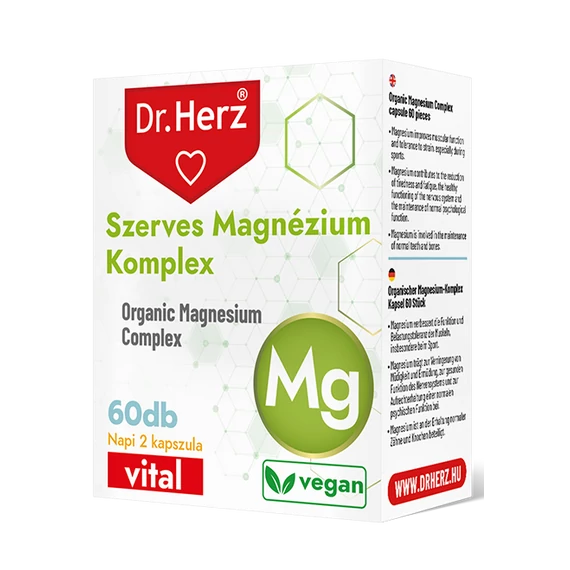 Dr Herz szerves magnézium komplex kapszula 60x